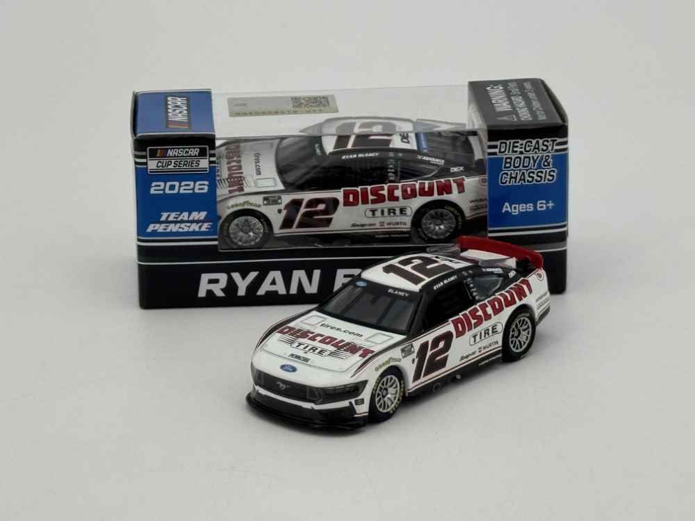 Ryan Blaney 2026 Discount Tire 1:64 Nascar Diecast