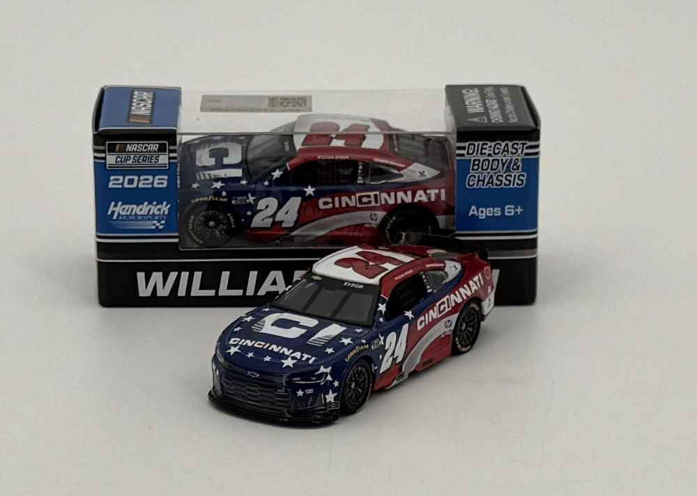 William Byron 2026 Cincinnati 1:64 Nascar Diecast
