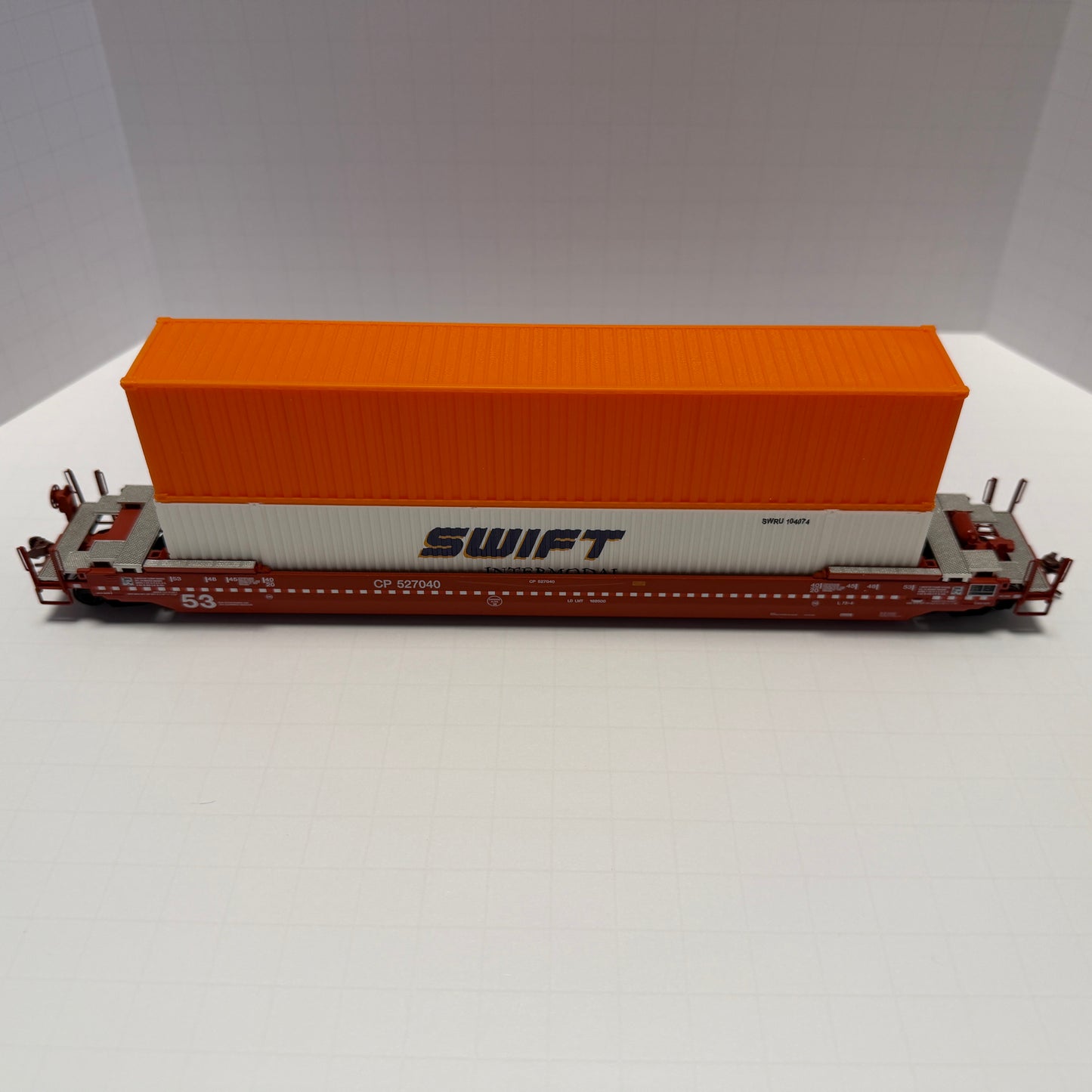 HO Scale 53' Shipping Container - Domestic Intermodal - 1 Container