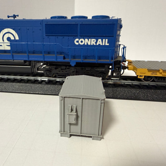 HO Scale Trackside Signal Bungelow - Relay House - Set of 2