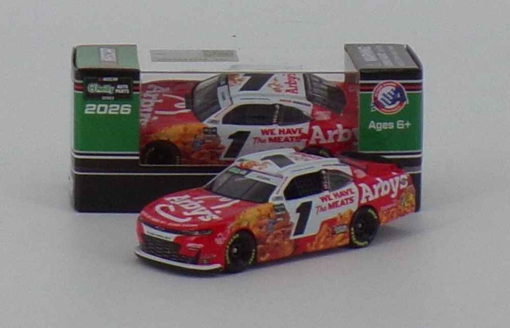 Carson Kvapil 2026 Arby's 1:64 O'Reilly Auto Parts Series