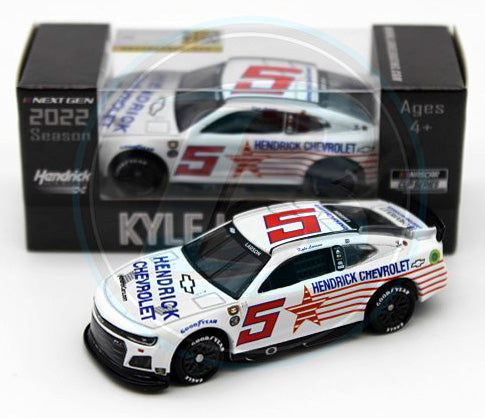 Kyle Larson 2022 #5 HendrickCars.com - Darlington Throwback 1/64 Diecast