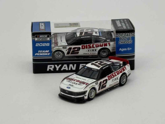 Ryan Blaney 2026 Discount Tire 1:64 Nascar Diecast