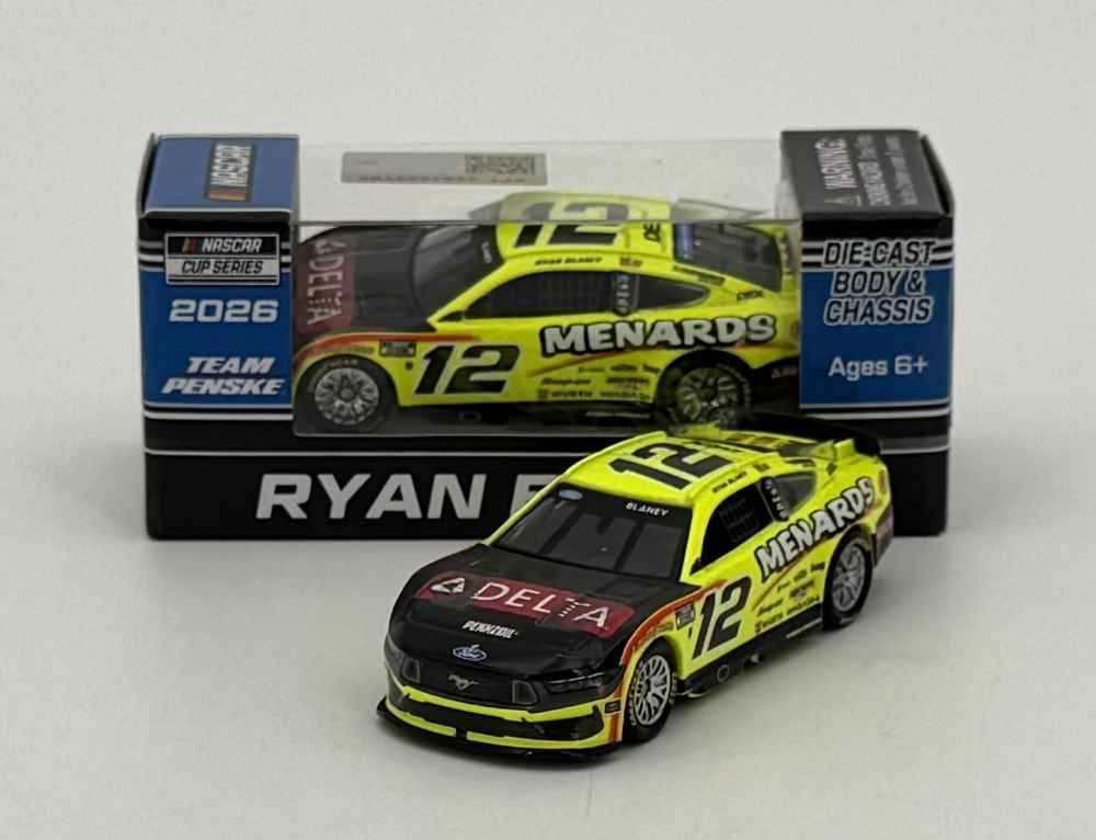 Ryan Blaney 2026 Menards/Delta 1:64 Nascar Diecast