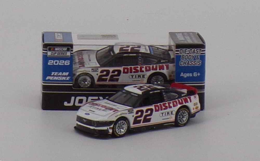 Joey Logano 2026 Discount Tire 1:64 Nascar Diecast