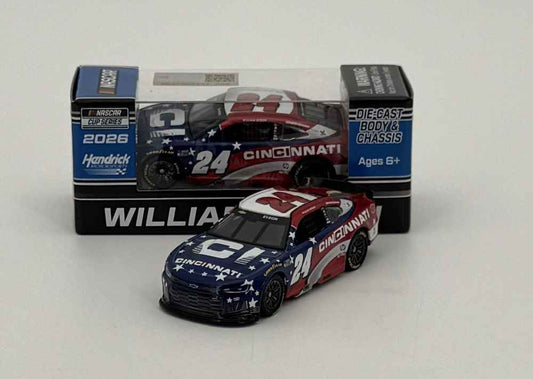 William Byron 2026 Cincinnati 1:64 Nascar Diecast