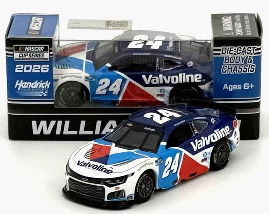 William Byron 2026 Valvoline 1:64 Nascar Diecast