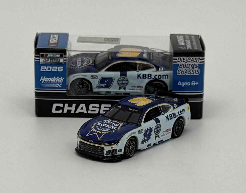 Chase Elliott 2026 Kelley Blue Book 1:64 Nascar Diecast