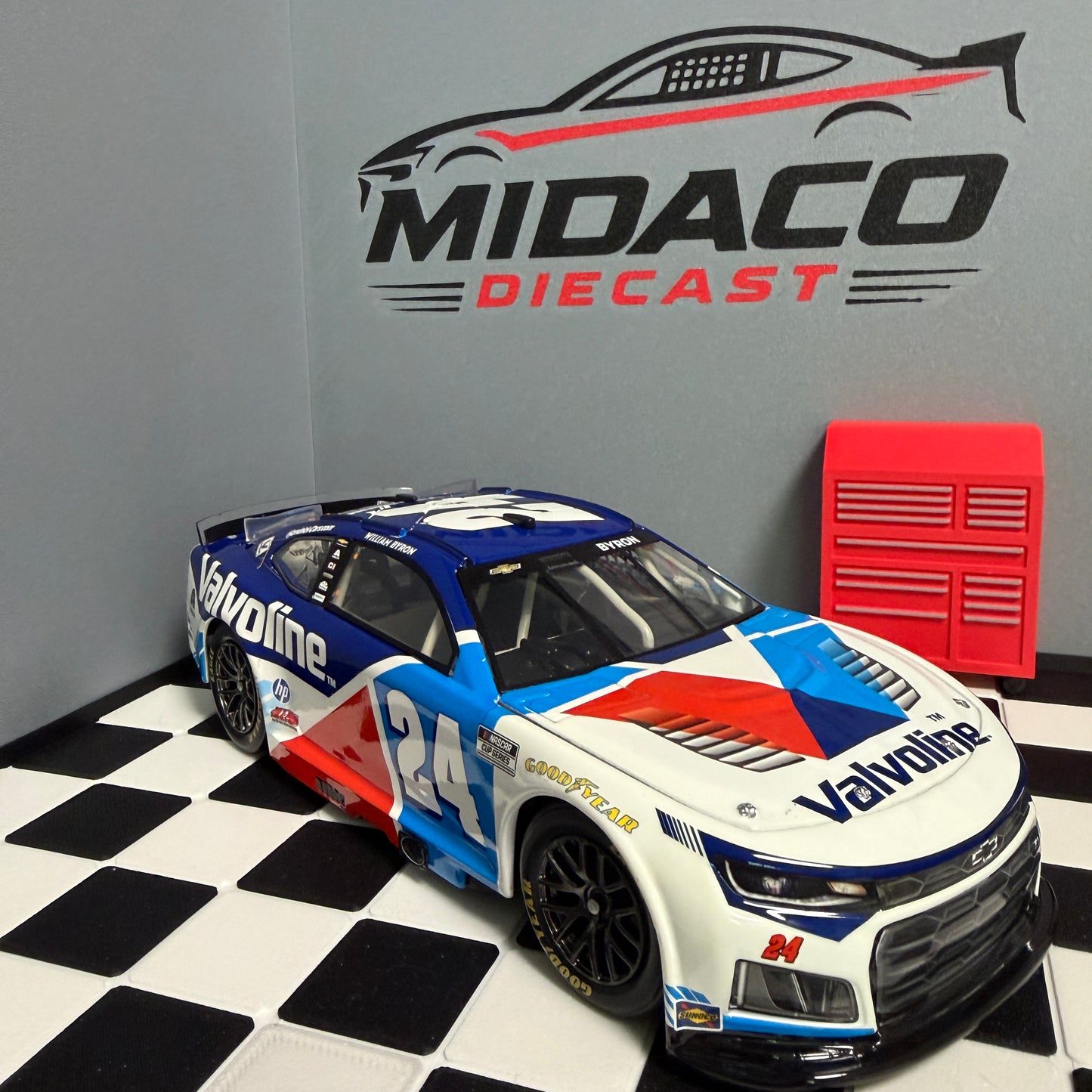 William Byron 2026 Valvoline 1:24 Nascar Diecast