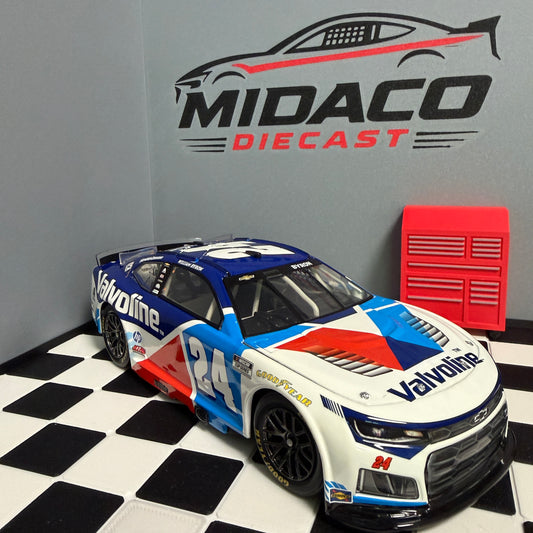 William Byron 2026 Valvoline 1:24 Nascar Diecast