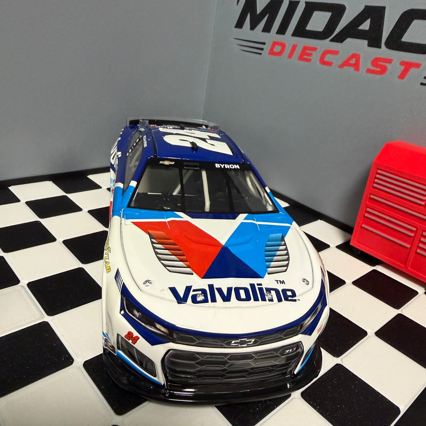 William Byron 2026 Valvoline 1:24 Nascar Diecast