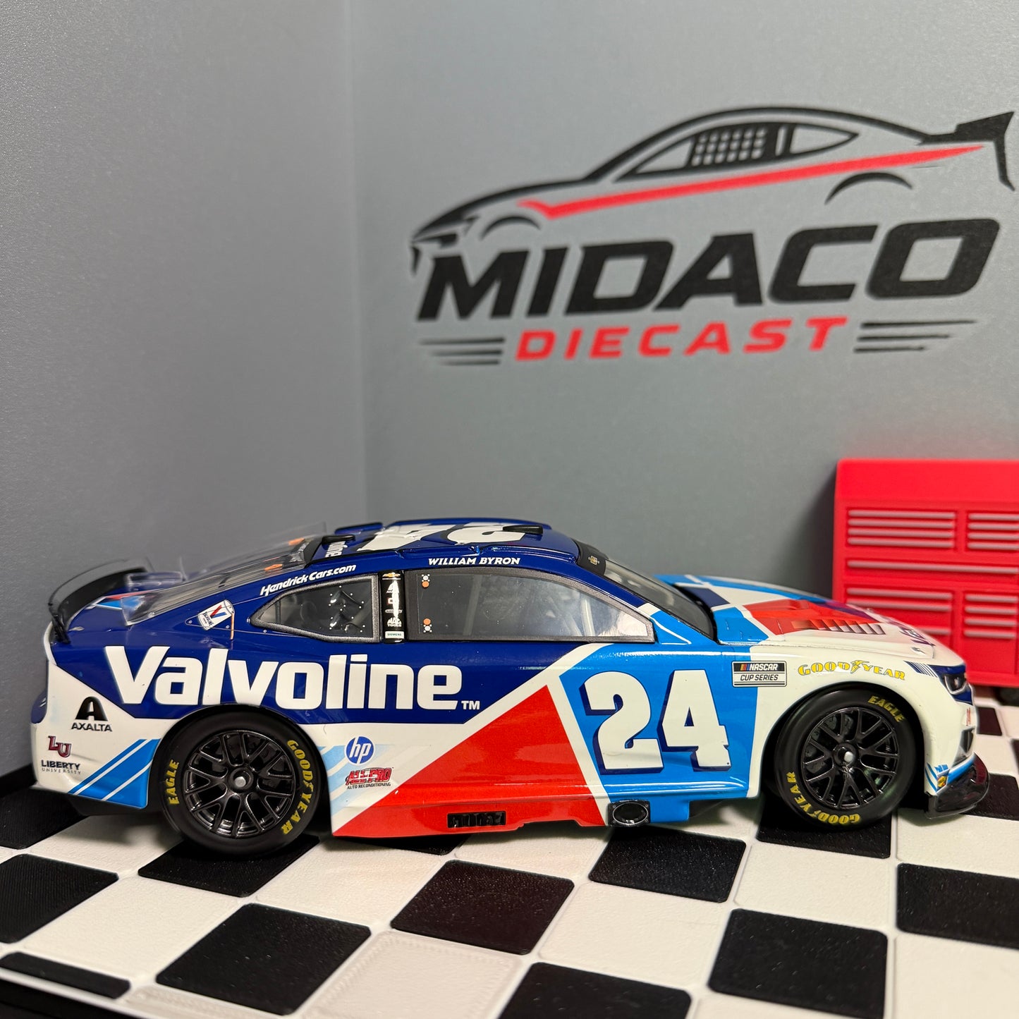 William Byron 2026 Valvoline 1:24 Nascar Diecast