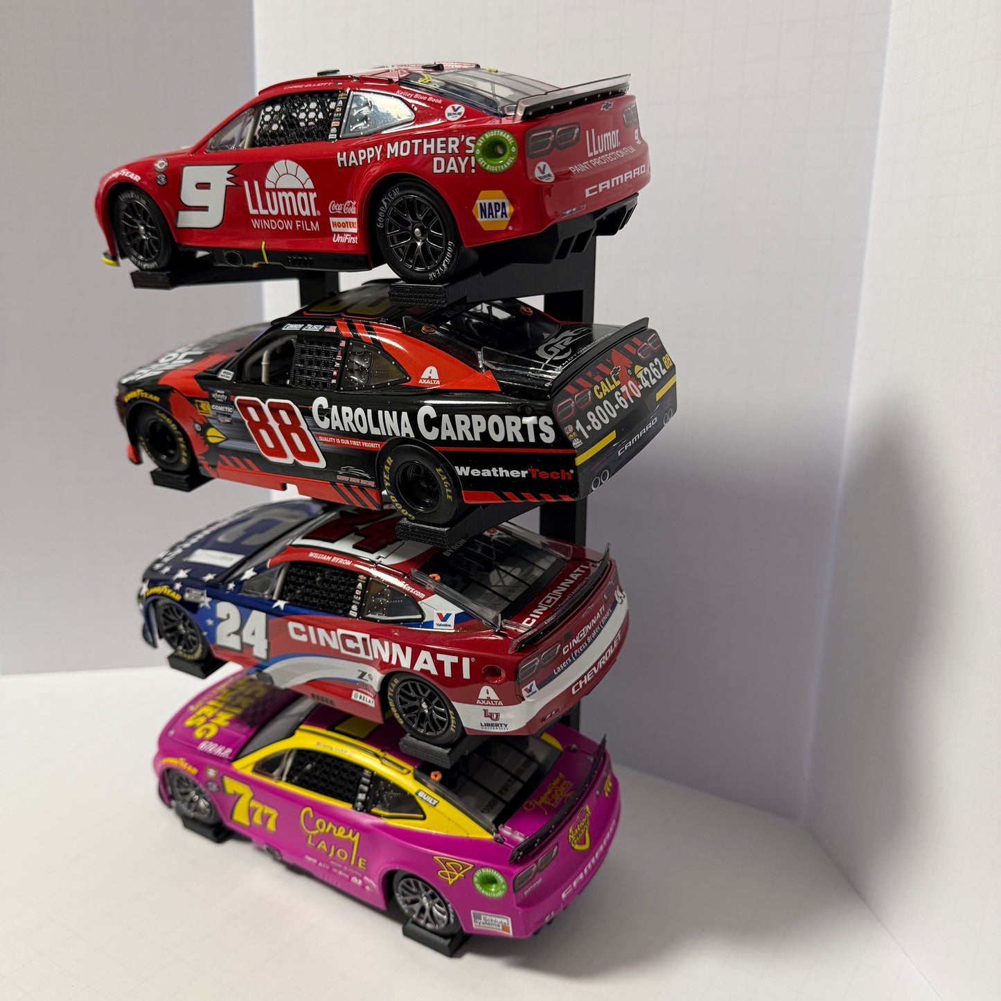 NASCAR 1/24 Diecast Stand - Four Tier