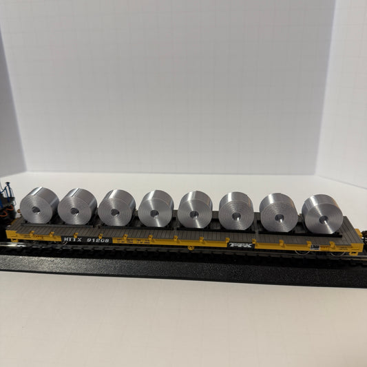HO Scale Steel Coil Kit - Includes 2 Coils and 1 Frame