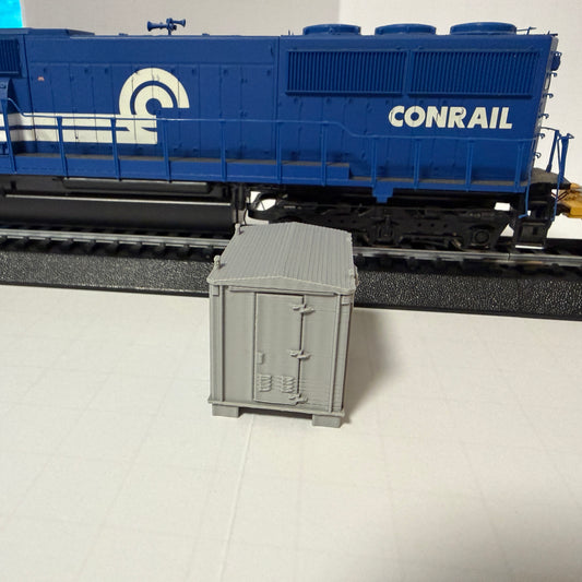 HO Scale Trackside Signal Bungelow - Relay House - Set of 2