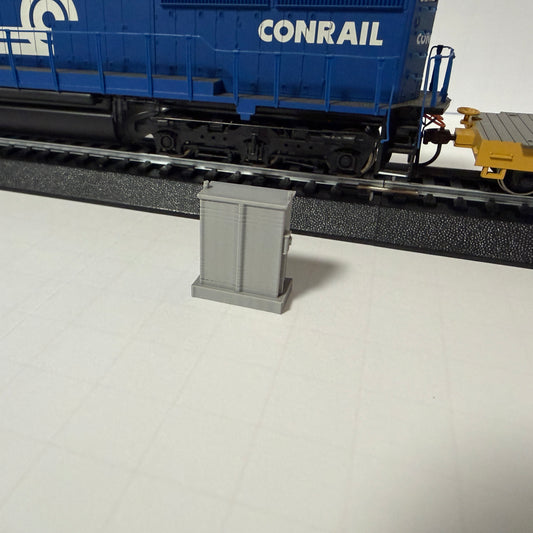 HO Scale Double Door Signal Cases - Set of 3