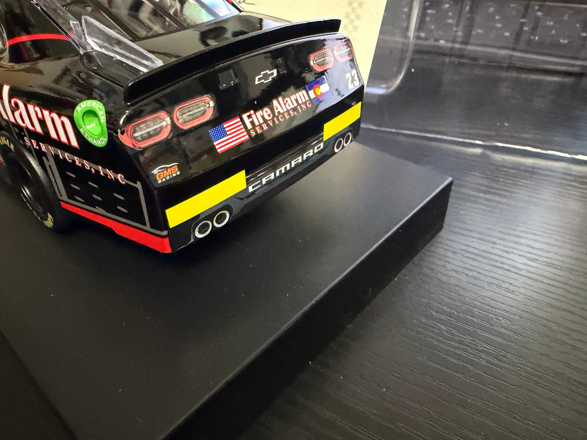 John Hunter Nemechek Autographed 2019 Fire Alarm Services 1:24 NASCAR Diecast