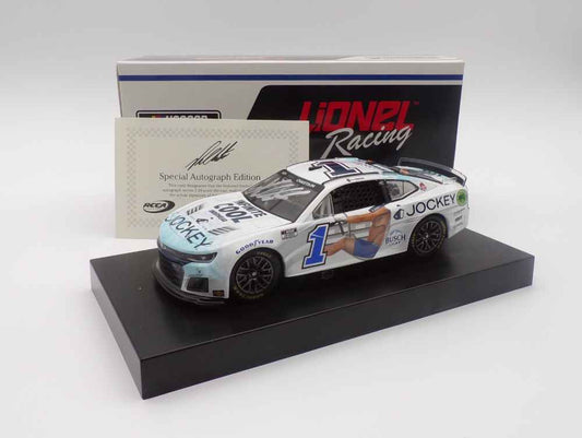 Ross Chastain Autographed 2024 Jockey Infinite Cool 1:24 Nascar Diecast - FOIL NUMBER DIECAST