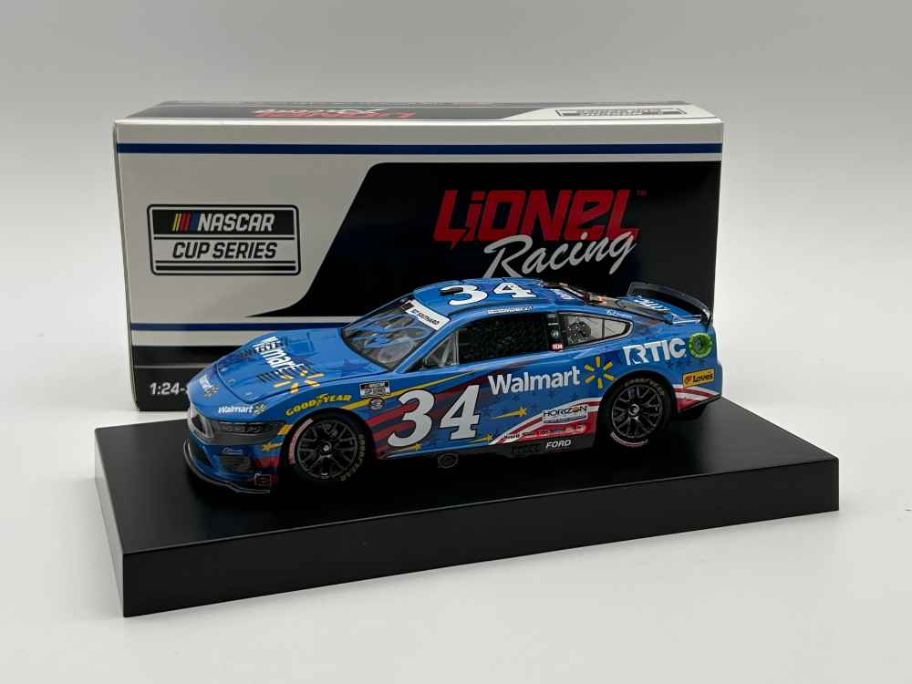 Michael McDowell Autographed 2024 RTIC Coolers Salutes 1:24 Nascar Diecast