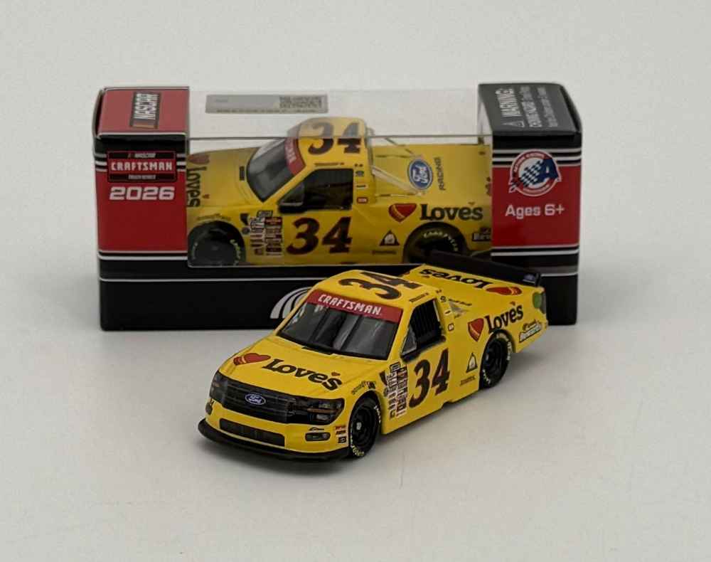 Layne Riggs 2026 Love's 1:64 Nascar Diecast