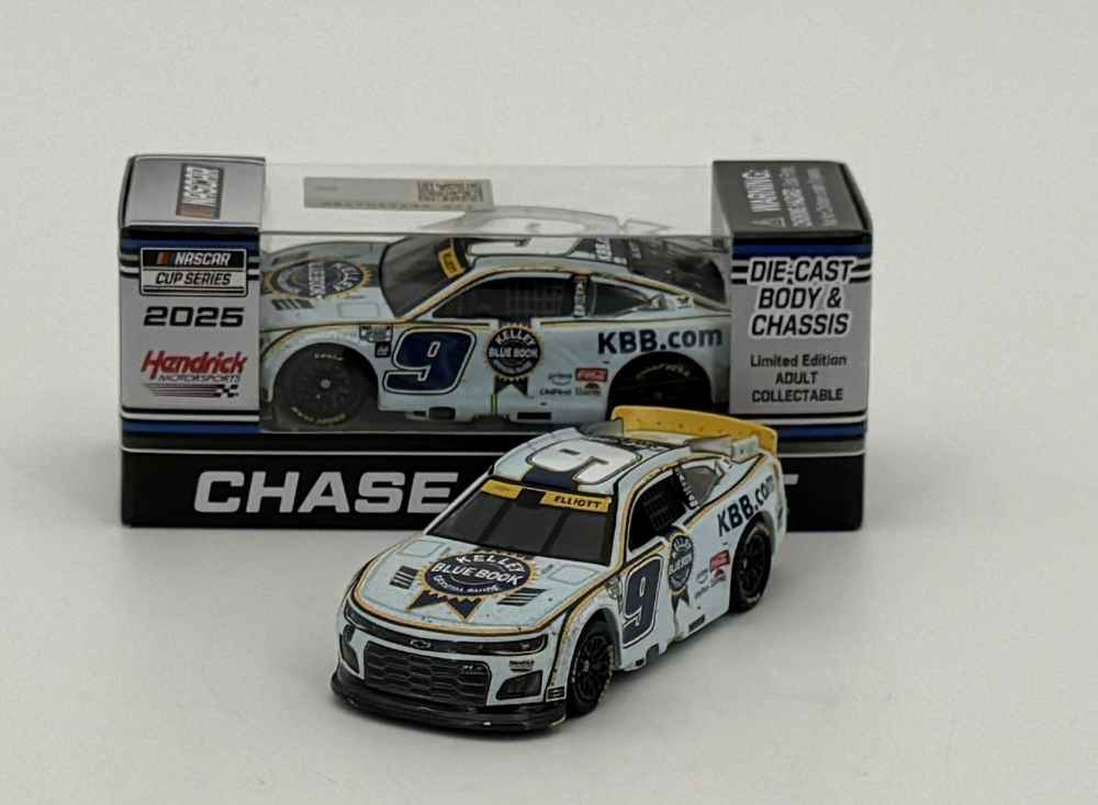 Chase Elliott 2025 Kelley Blue Book Kansas 9/28/25 Race Win 1:64 Nascar Diecast