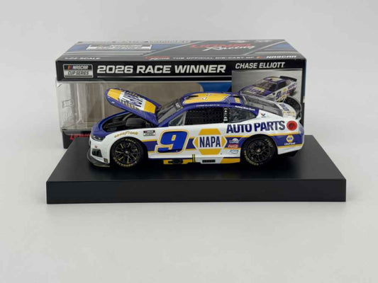 Chase Elliott 2026 Napa Duel 2 Daytona 2/12/26 Race Win 1:24 Nascar Diecast - FOIL NUMBER CAR