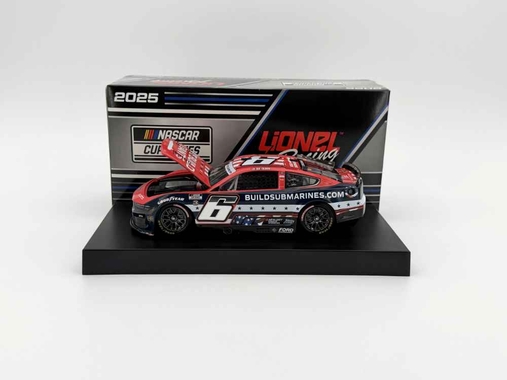 Brad Keselowski 2025 Buildsubmarines.com Salutes 1:24 Nascar Diecast - FOIL NUMBER DIECAST