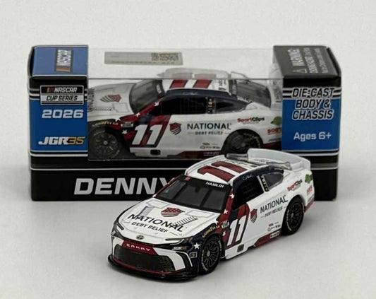 Denny Hamlin 2026 National Debt Relief 1:64 Nascar Diecast