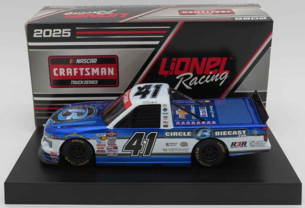 Josh Bilicki 2025 Circle B Diecast 1:24 Liquid Color Nascar Diecast - Truck Series