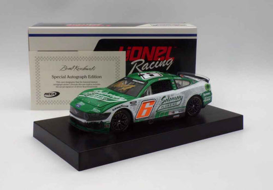 Brad Keselowski Autographed 2024 Solomon Plumbing Salute to Veterans 1:24 Nascar Diecast - FOIL NUMBER DIECAST