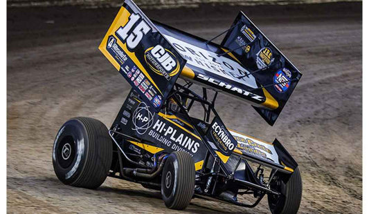 Donny Schatz 2026 CJB Motorsports #15 1:50 Sprint Car Diecast