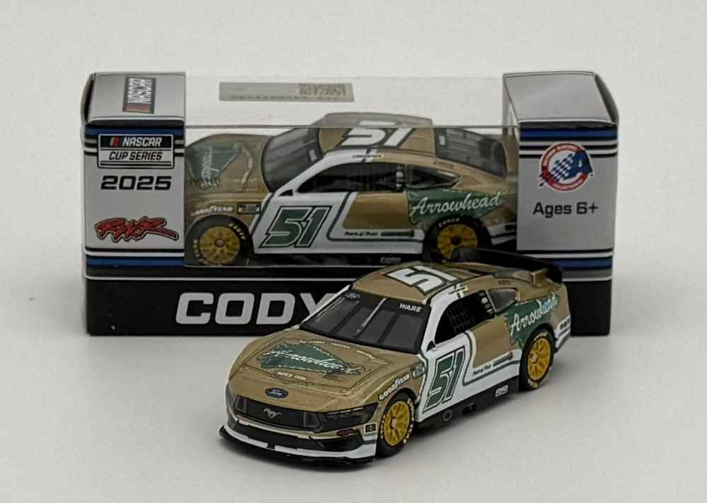 Cody Ware 2025 Arrowhead Brass 1:64 Nascar Diecast